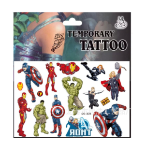 Marvel Avengers Tattoo - Tattoos voor Kinderen