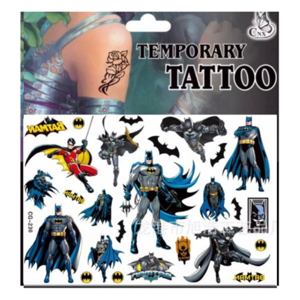 Batman Tattoo - Tattoos voor Kinderen