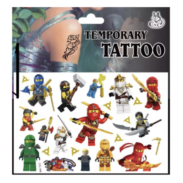 Ninjago Tattoo - Tattoos voor Kinderen