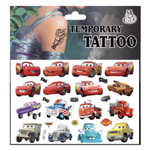 Cars Tattoo - Tattoos voor Kinderen