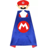 Super Mario Cape en Masker - Verkleedkleding