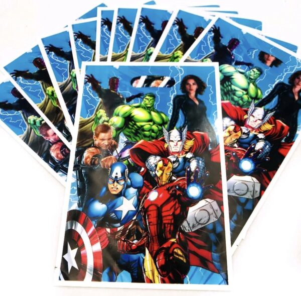 Marvel Avengers Uitdeelzakjes 10 Stuks