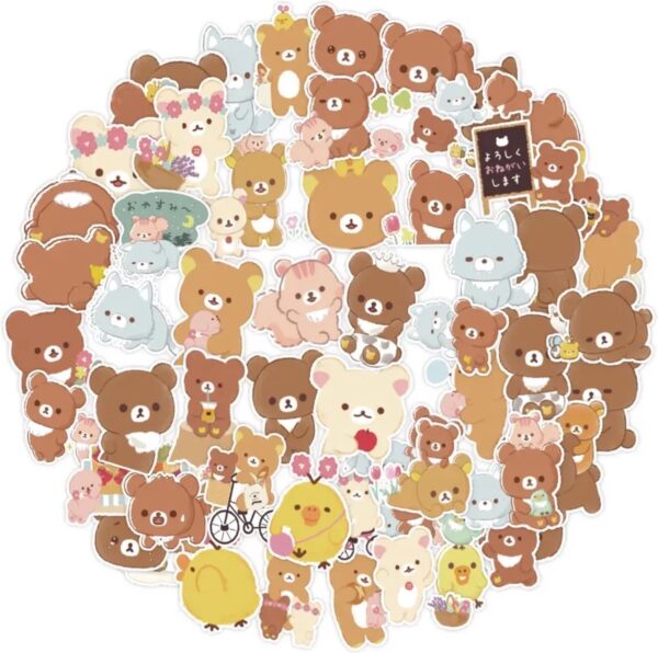 teddybeer stickers