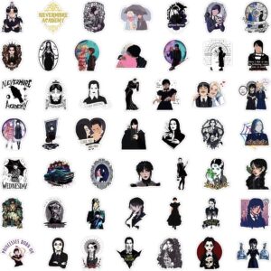Wednesday Addams Stickers - 100 Stuks
